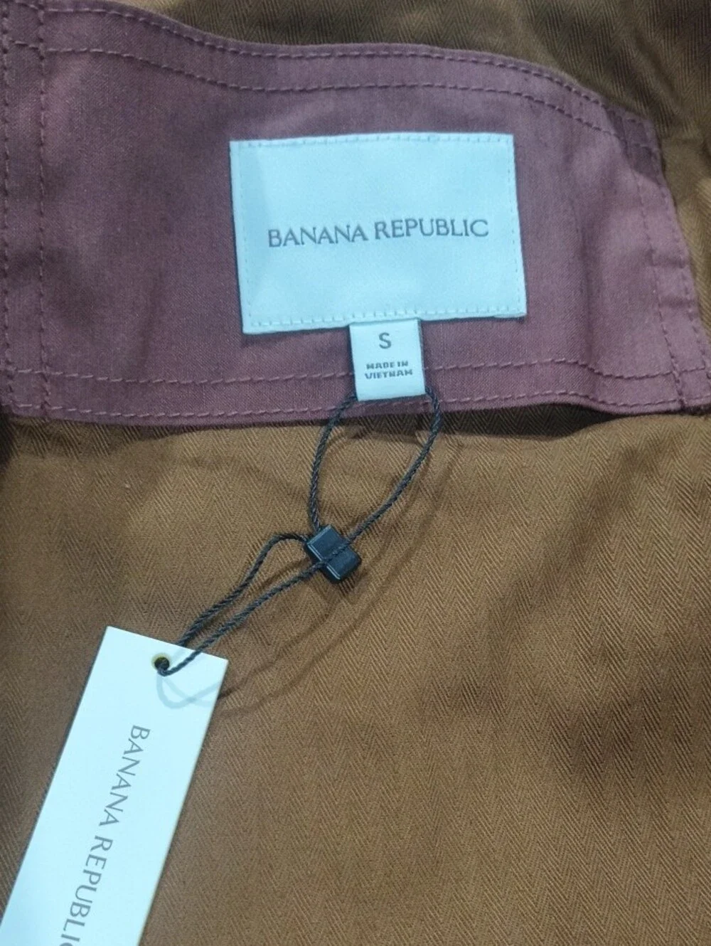 Banana Republic Hemp-Blend Hooded Field Jacket